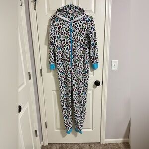 Colorful Leopard Print Onesie